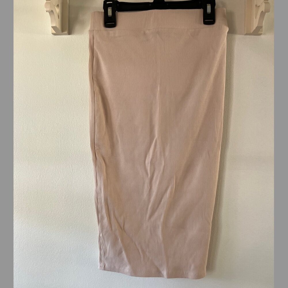 Naked Wardrobe Ribbed Pencil Skirt - M - NWOT
